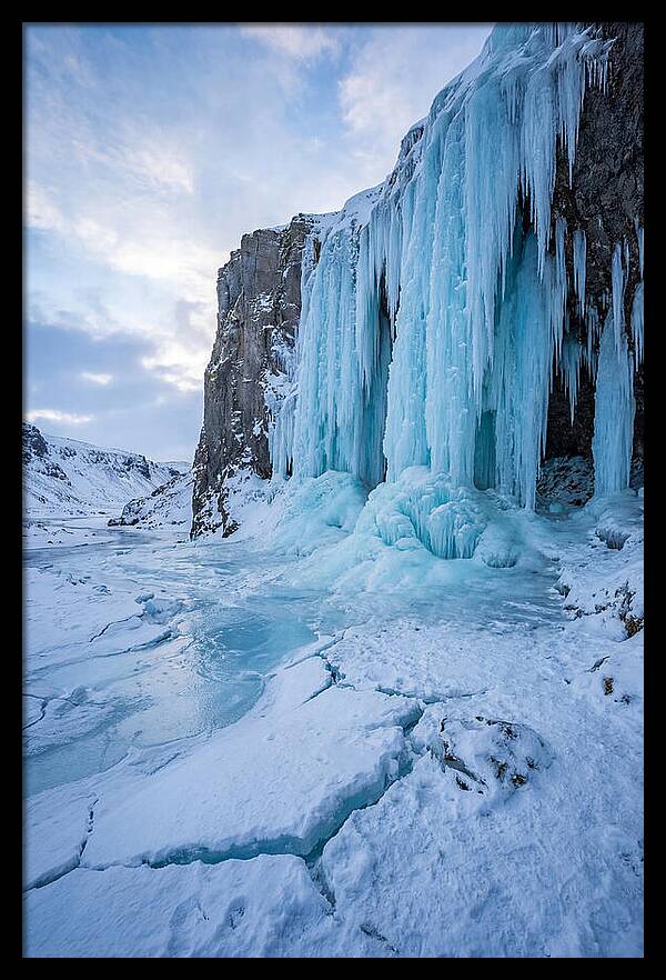 Icy Cascade Tranquility