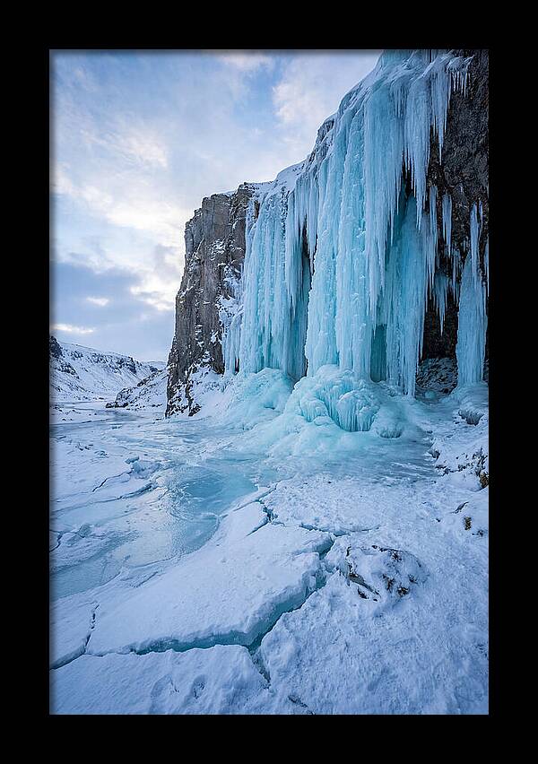 Icy Cascade Tranquility