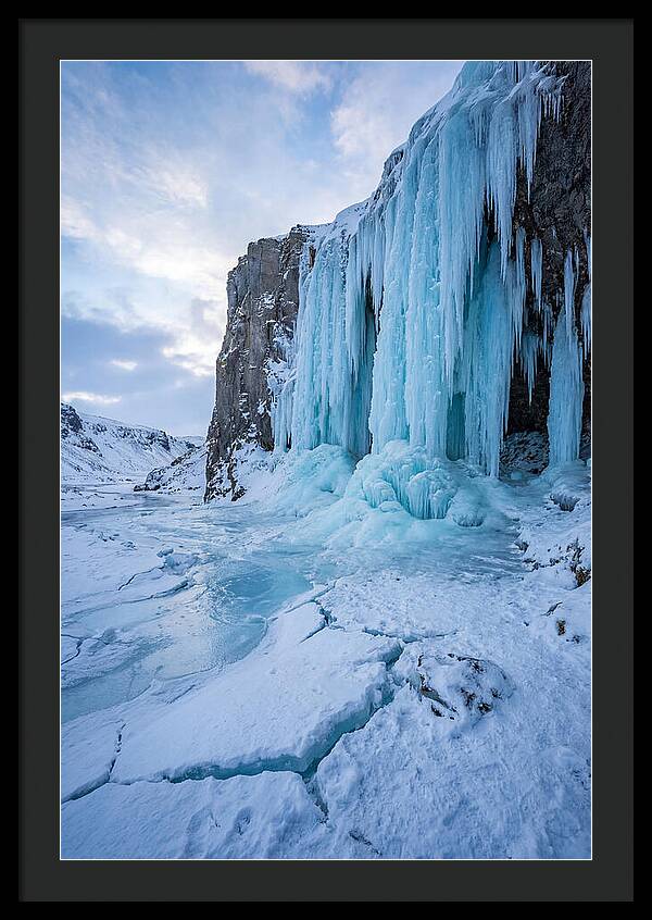 Icy Cascade Tranquility