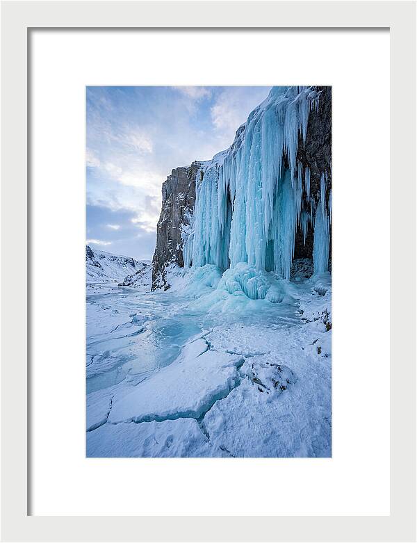 Icy Cascade Tranquility