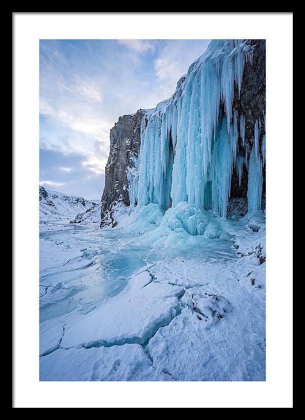 Icy Cascade Tranquility