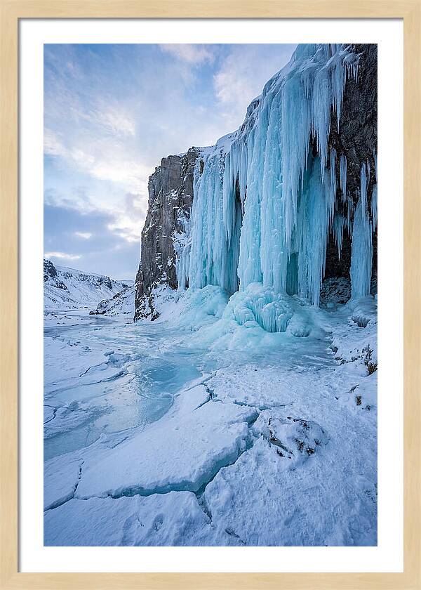 Icy Cascade Tranquility