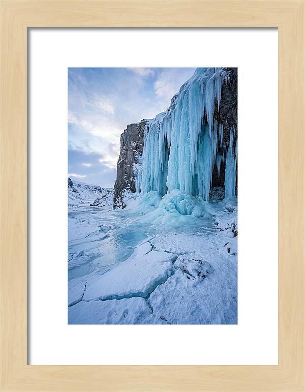 Icy Cascade Tranquility