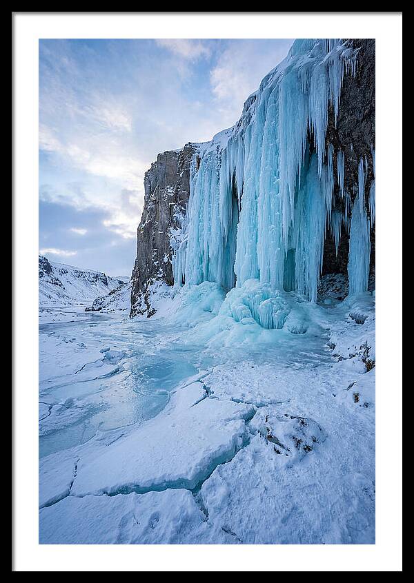 Icy Cascade Tranquility
