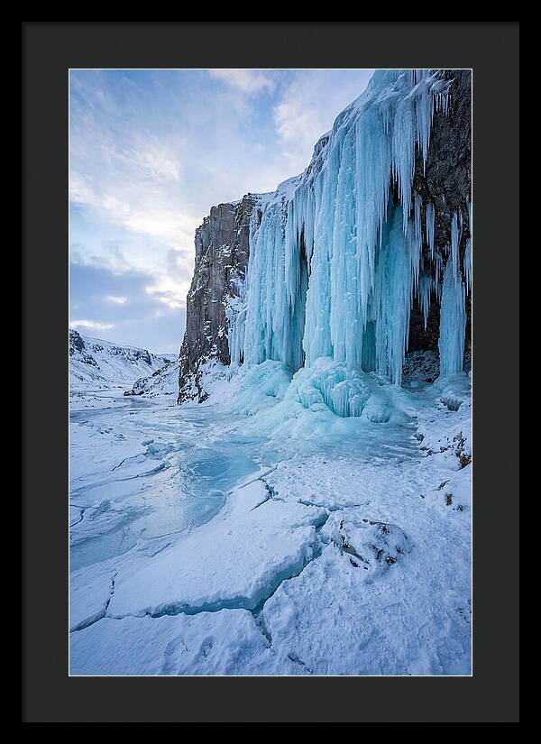 Icy Cascade Tranquility