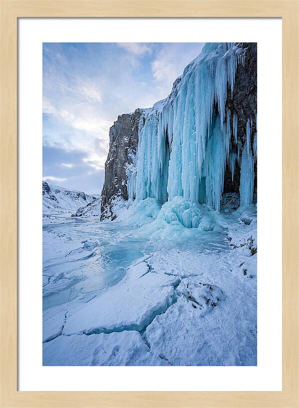 Icy Cascade Tranquility