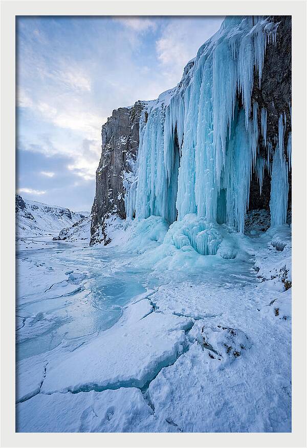 Icy Cascade Tranquility