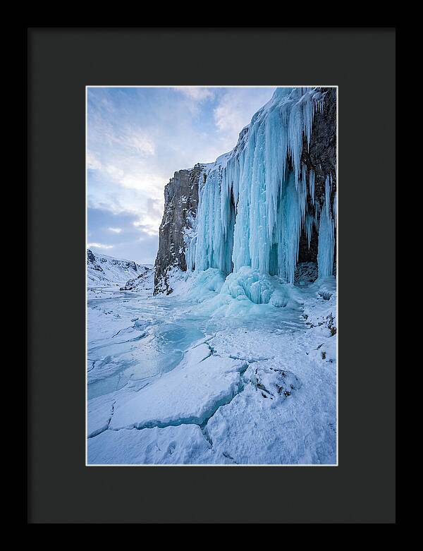Icy Cascade Tranquility