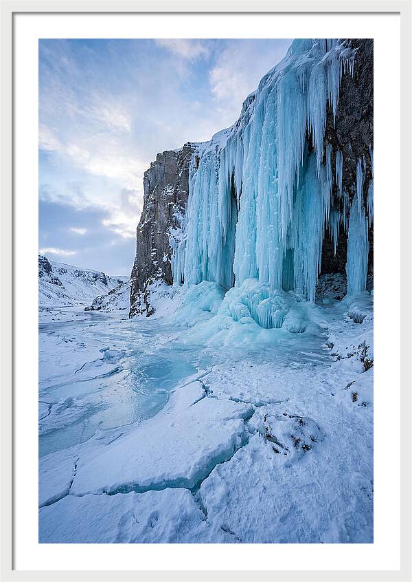 Icy Cascade Tranquility