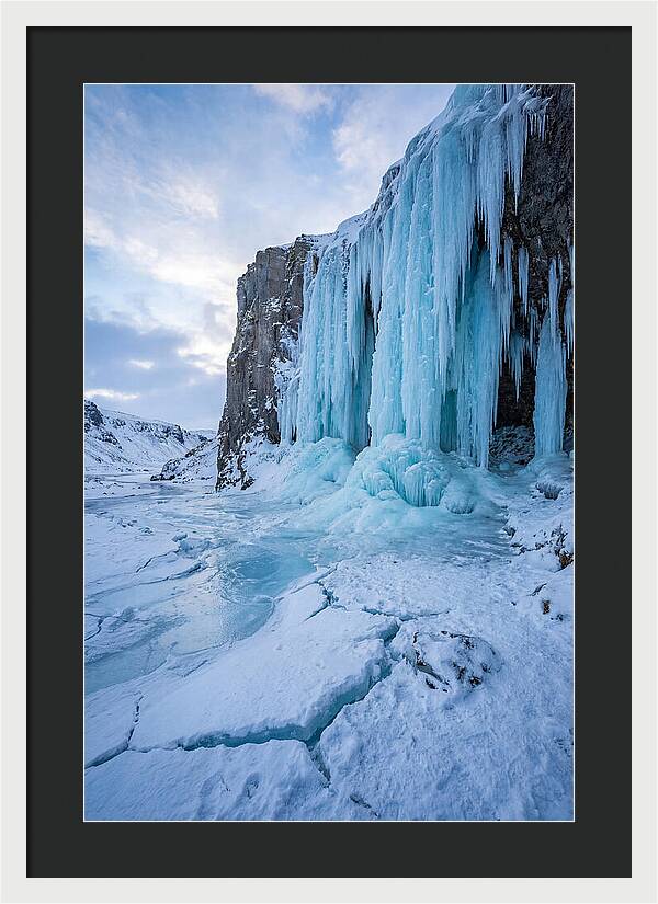 Icy Cascade Tranquility