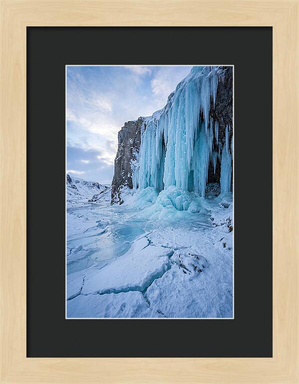 Icy Cascade Tranquility
