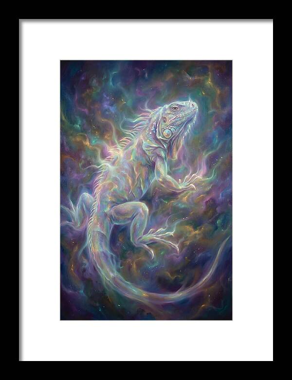 Iguana In Cosmic Space