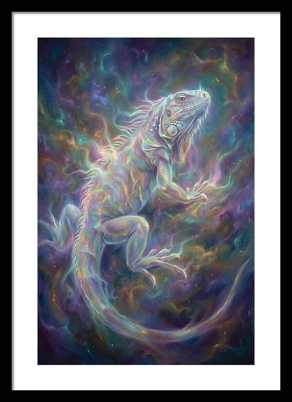 Iguana In Cosmic Space
