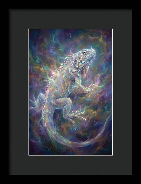 Iguana In Cosmic Space