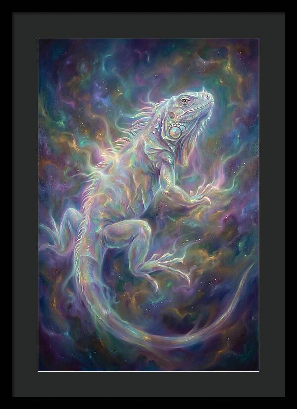 Iguana In Cosmic Space