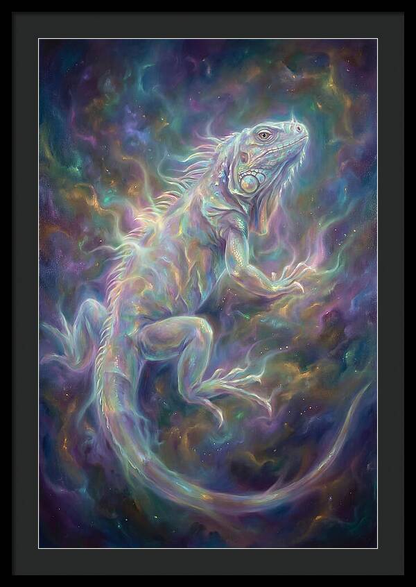 Iguana In Cosmic Space