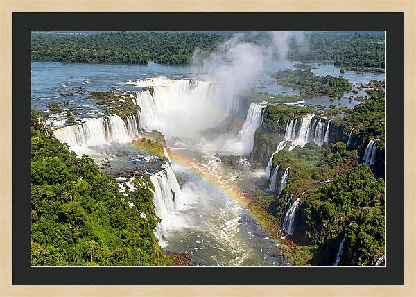 Iguazu Falls From Brazilian Side