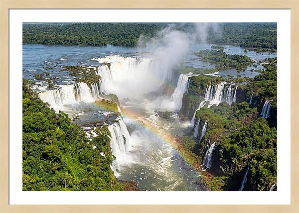 Iguazu Falls From Brazilian Side