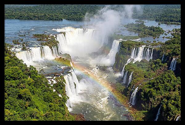 Iguazu Falls From Brazilian Side