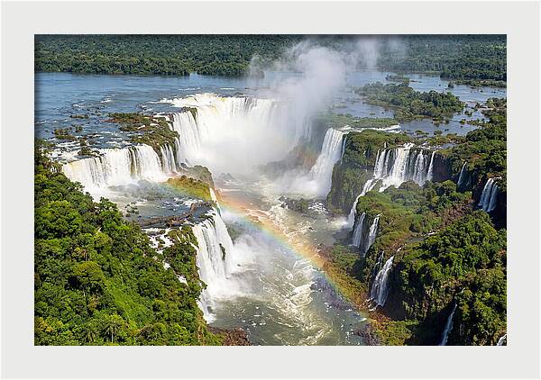 Iguazu Falls From Brazilian Side