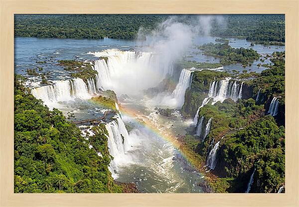 Iguazu Falls From Brazilian Side