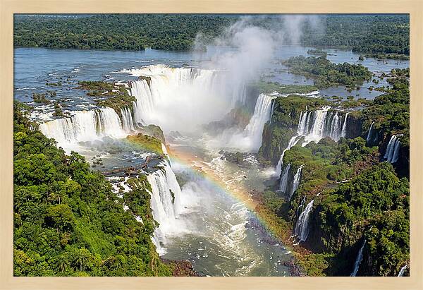 Iguazu Falls From Brazilian Side