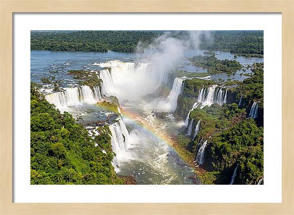 Iguazu Falls From Brazilian Side
