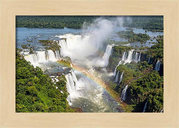 Iguazu Falls From Brazilian Side