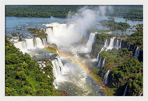 Iguazu Falls From Brazilian Side