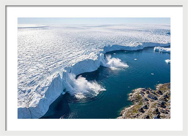 Ilulissat Icefjord From Above