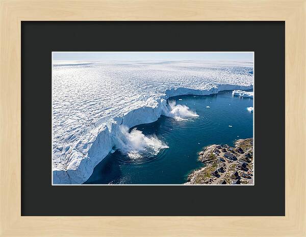 Ilulissat Icefjord From Above