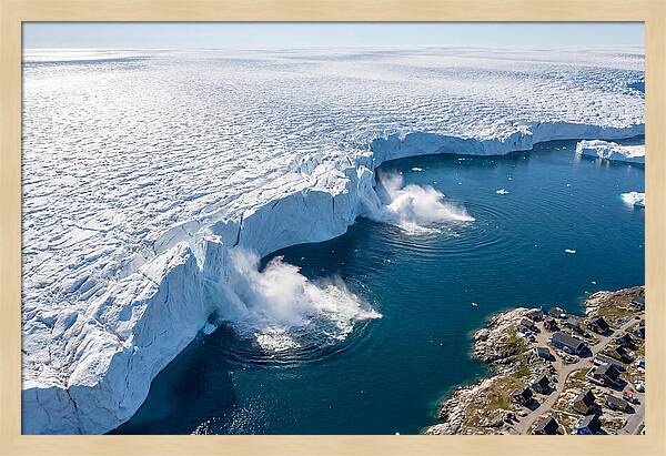 Ilulissat Icefjord From Above
