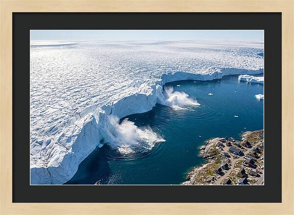 Ilulissat Icefjord From Above