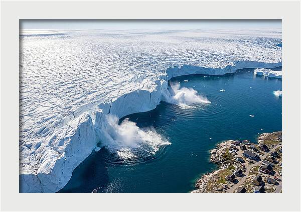 Ilulissat Icefjord From Above
