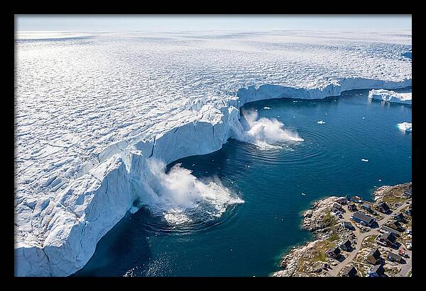 Ilulissat Icefjord From Above