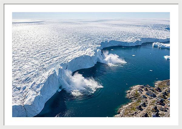 Ilulissat Icefjord From Above