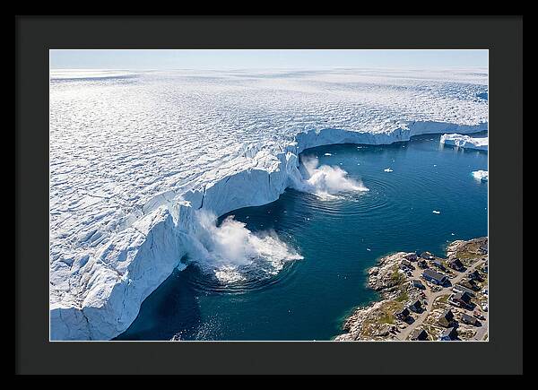 Ilulissat Icefjord From Above