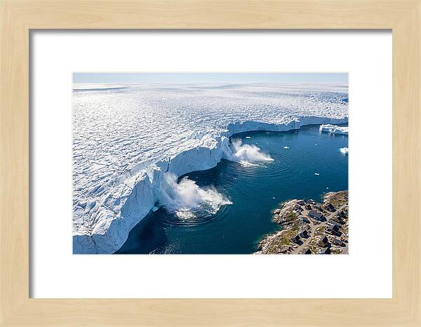 Ilulissat Icefjord From Above