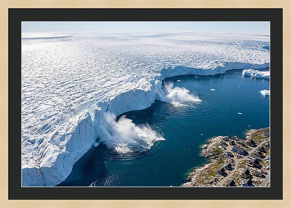Ilulissat Icefjord From Above