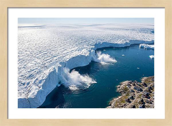 Ilulissat Icefjord From Above