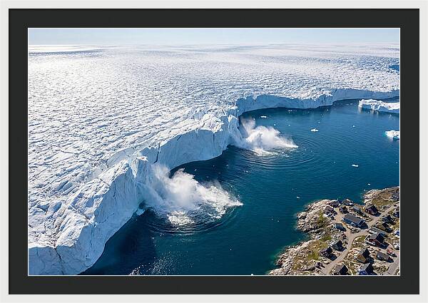 Ilulissat Icefjord From Above
