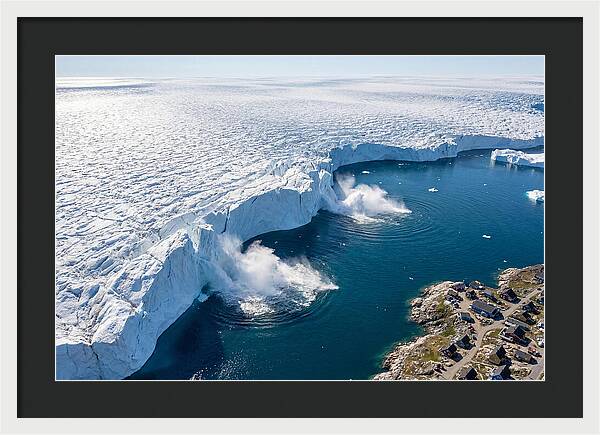 Ilulissat Icefjord From Above