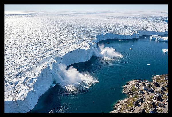 Ilulissat Icefjord From Above