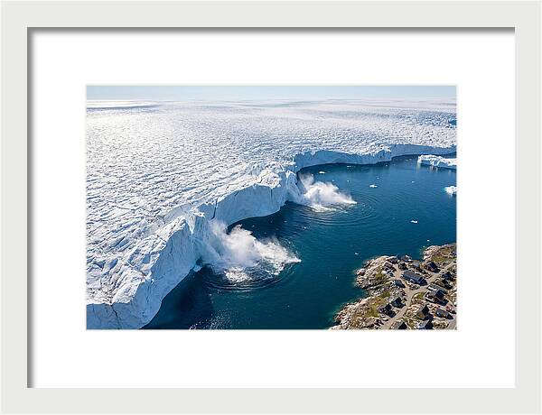 Ilulissat Icefjord From Above