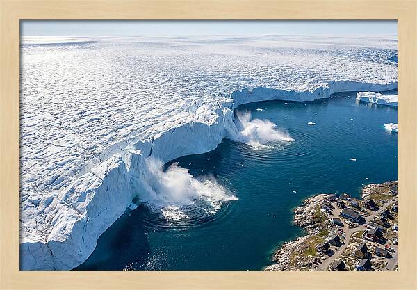 Ilulissat Icefjord From Above