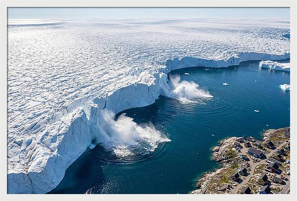 Ilulissat Icefjord From Above