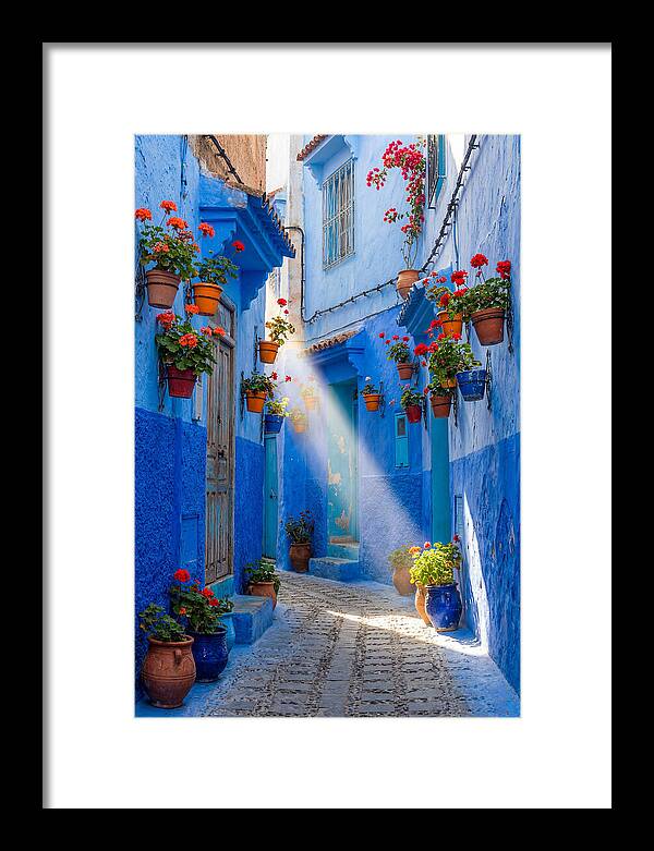 In The Blue Medina Of Chefchaouen