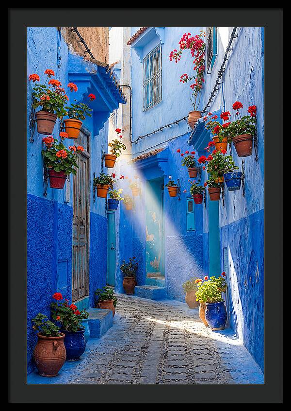 In The Blue Medina Of Chefchaouen