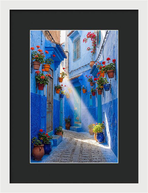 In The Blue Medina Of Chefchaouen