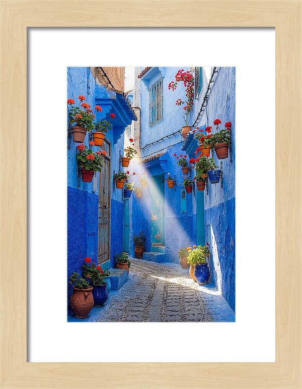 In The Blue Medina Of Chefchaouen